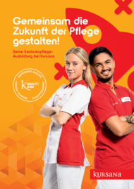 Broschüre: Arbeiten bei Kursana